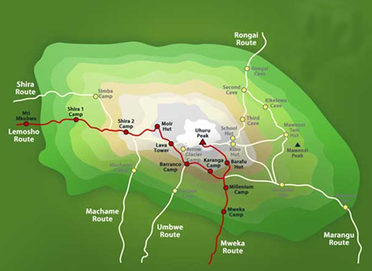 Lemosho Route